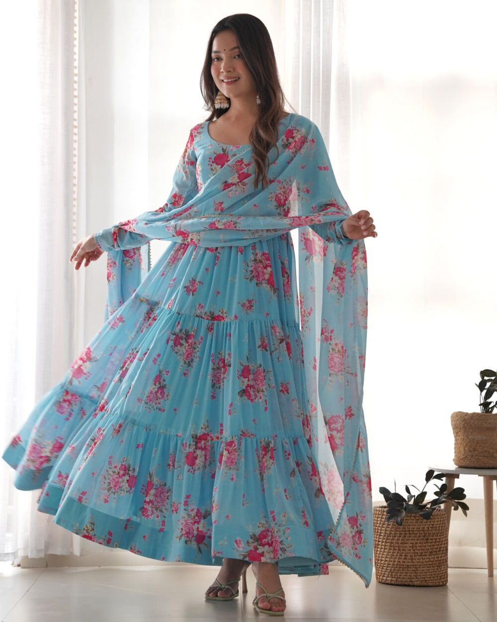 WOMEN ANARKALI SUIT-Stylishwear8