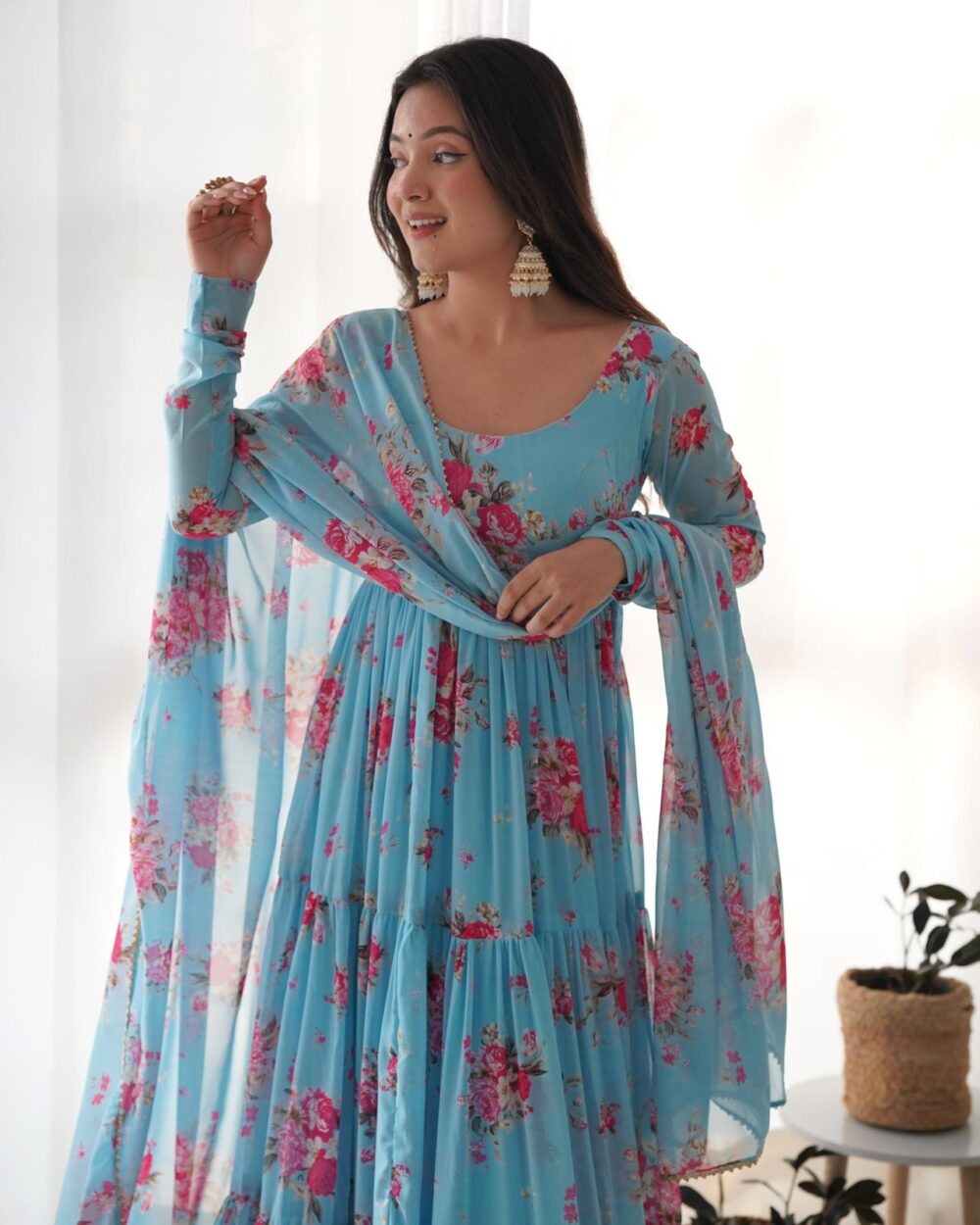 WOMEN ANARKALI SUIT-Stylishwear